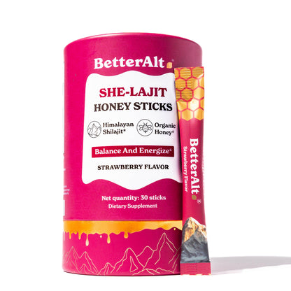 BetterAlt SHE-Lajit Strawberry Honeysticks