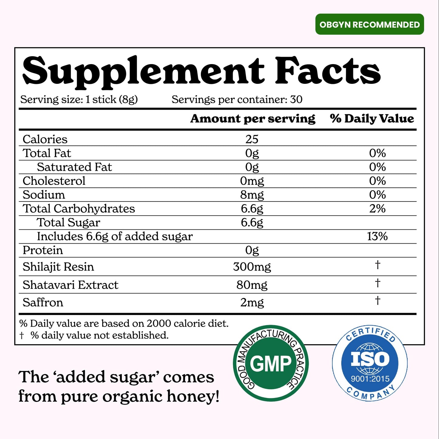 BetterAlt SHE-Lajit Strawberry Honeysticks